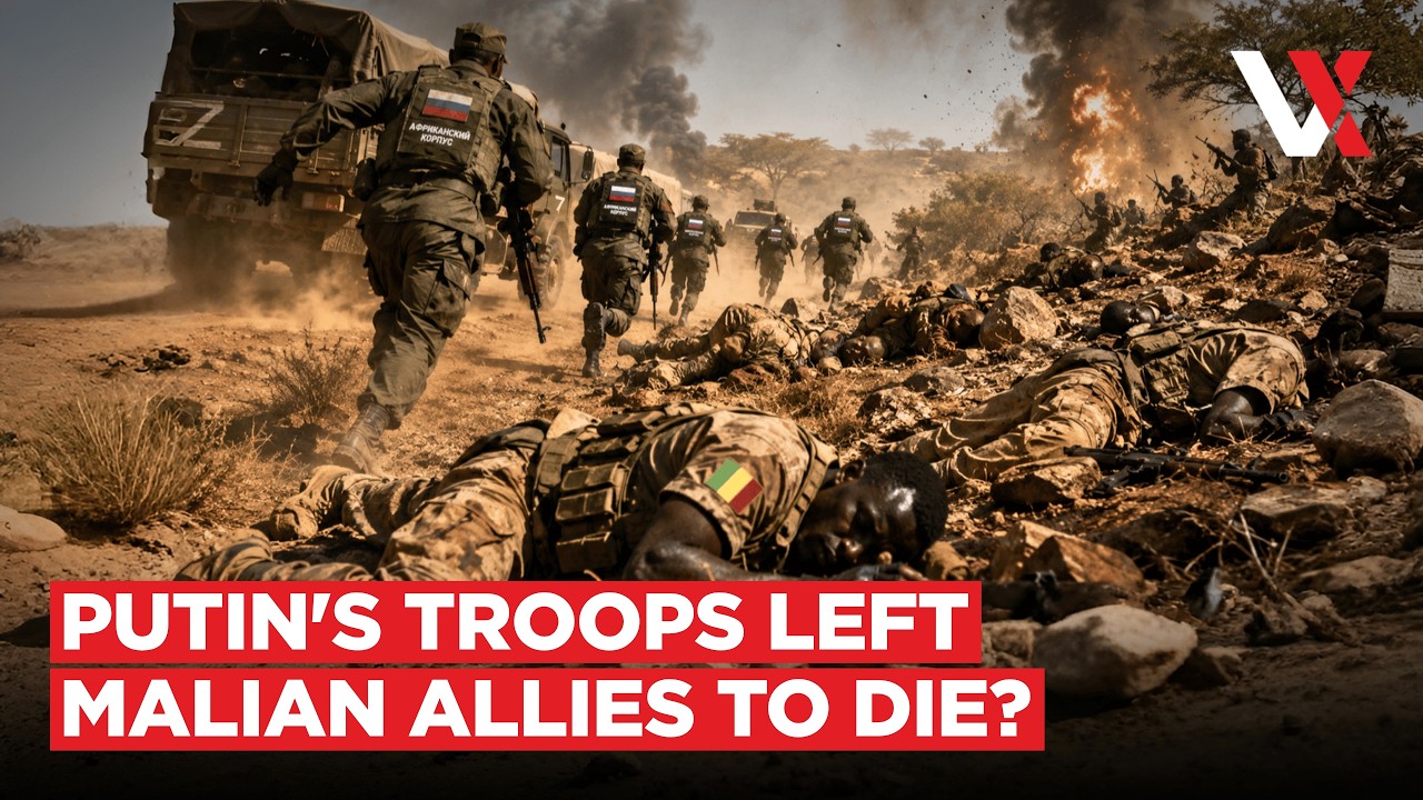 Putin's African Betrayal? Ukraine Claims Russian Soldiers Abandoned Mali Troops Under Fire | VERTEX