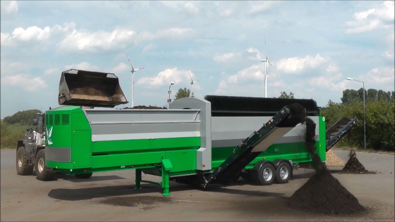 Komptech Cribus 5000 Trommel Screen - Mulch