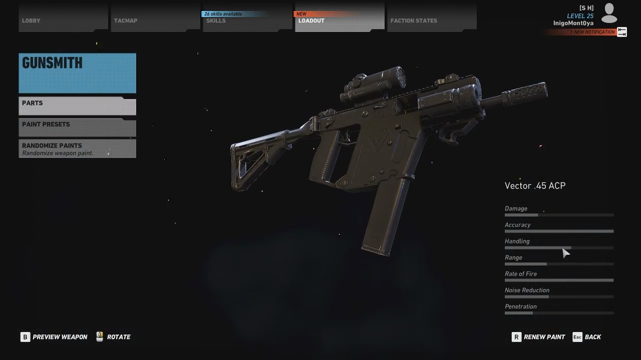 Ghost Recon Wildlands - VECTOR Loadout - Best Mods / Attachments - Gun Guide