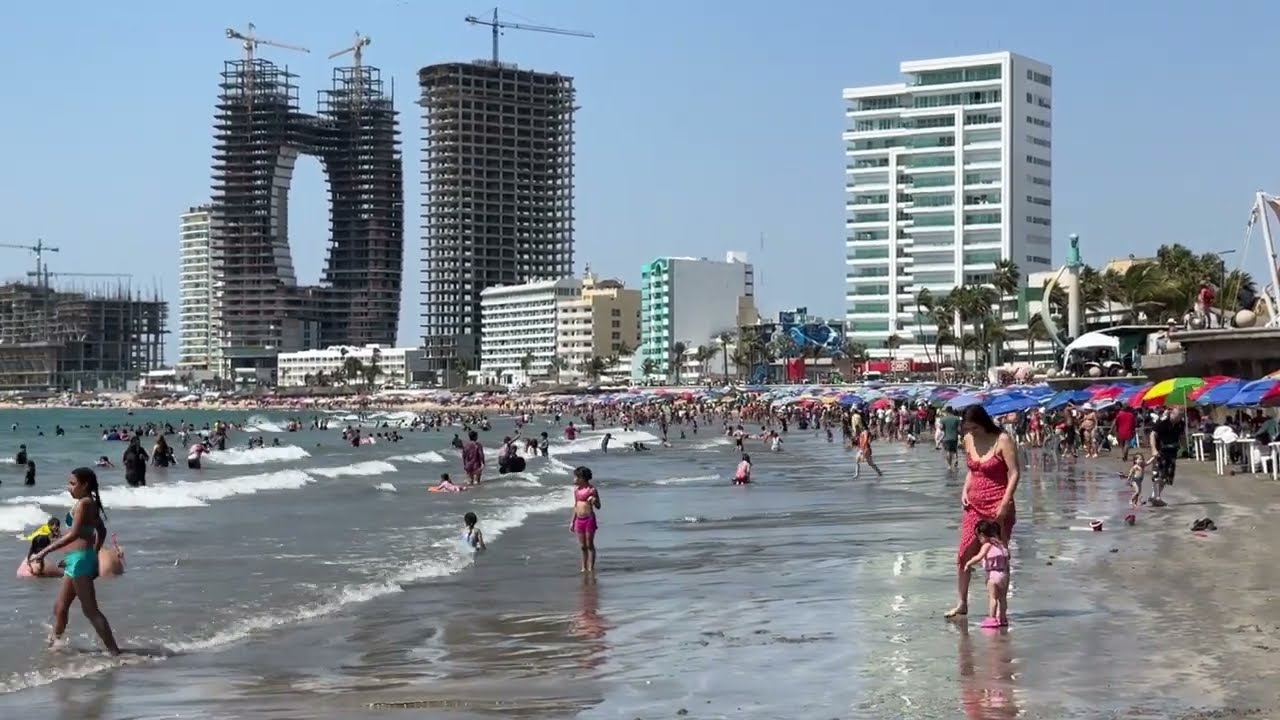 Playa Norte este Sábado en Mazatlán - 19 de abril 2025