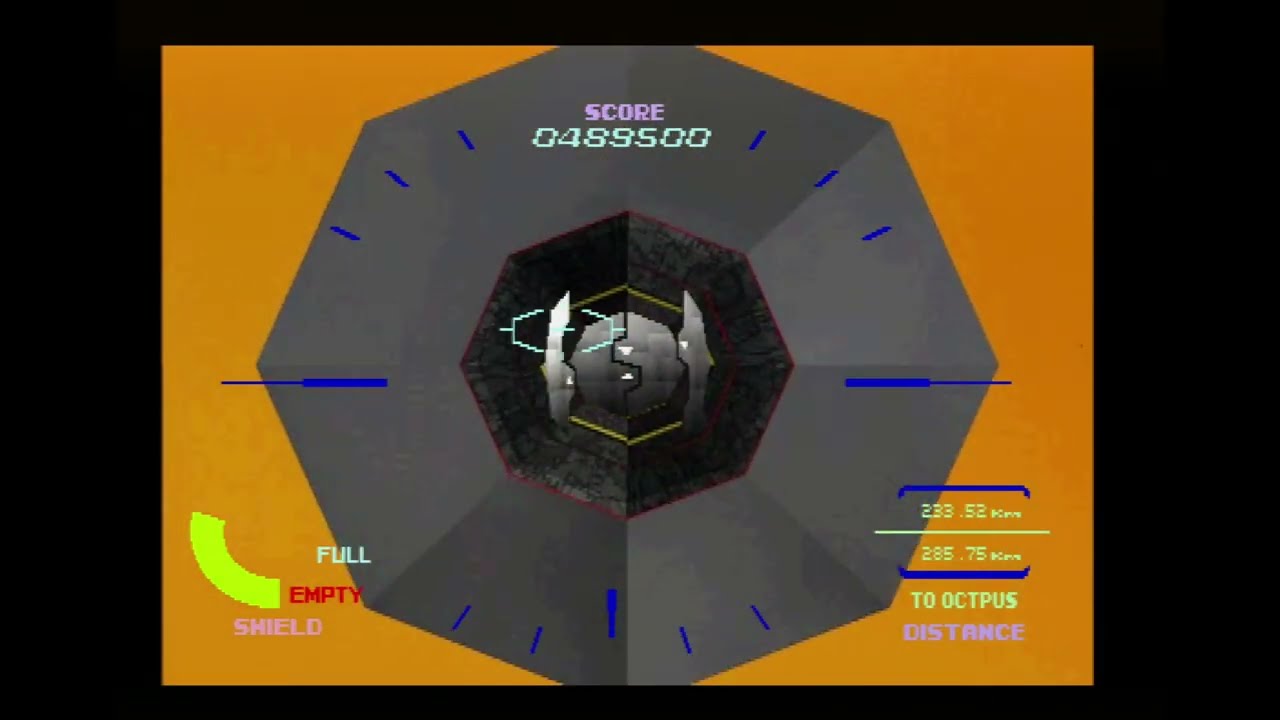 Starblade Alpha (1995) Sony PlayStation (PS1 PAL) Gameplay