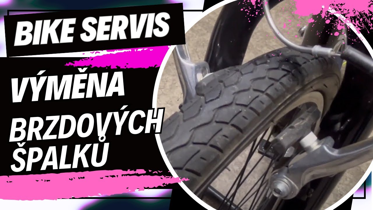 Bike servis manuál - Jak na výměnu brzdových špalků na jízdním kole