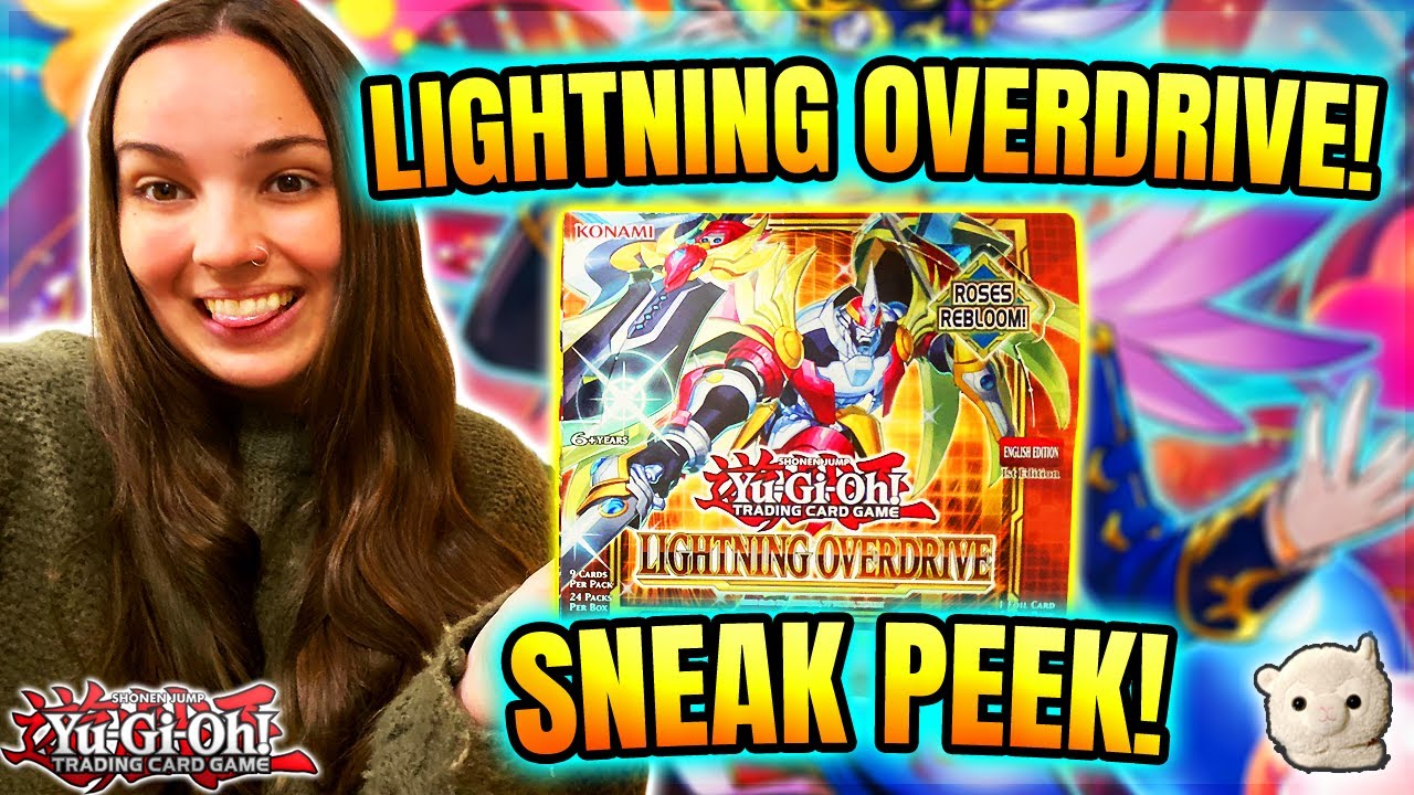 Yu-Gi-Oh! LIGHTNING OVERDRIVE SNEAK PEEK!!! FINALLY A NEW CORE SET!!