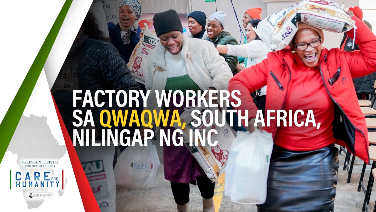 Factory Workers sa QwaQwa, South Africa, Nilingap ng INC | Care For Humanity