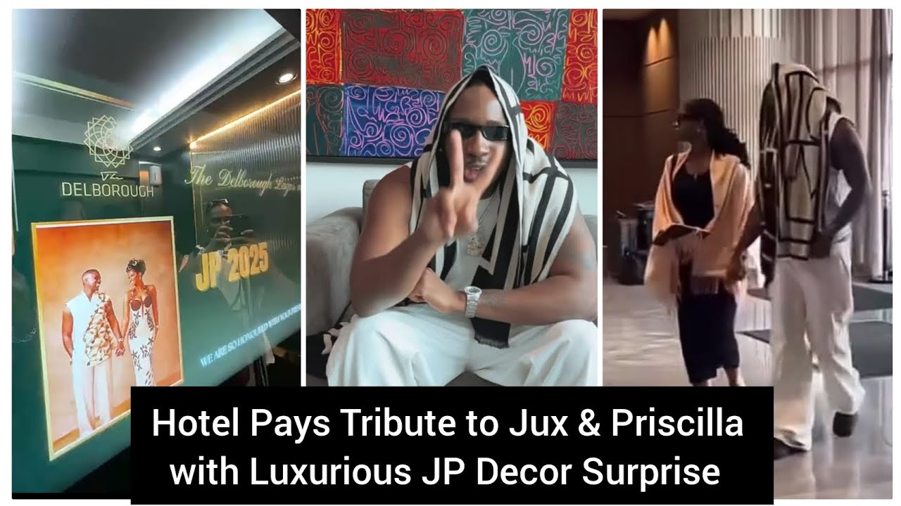 Priscilla and Jux Honored with Elegant JP Decor Surprise by Hotel