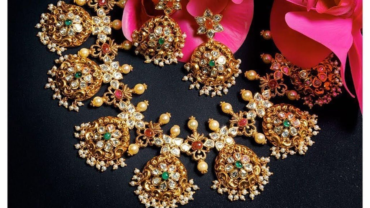 Guttapusalu Gold Necklace Designs 2019