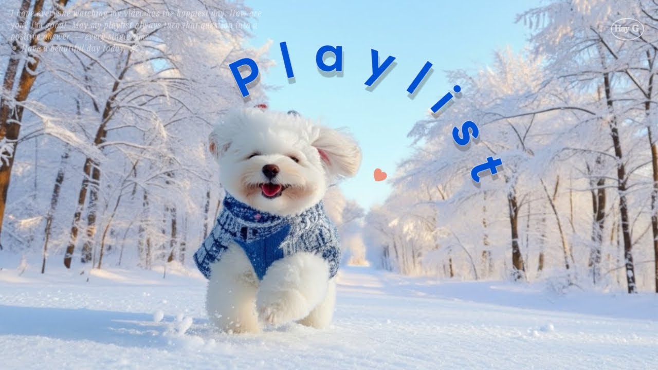 [Playlist] Зимний поп, от которого сразу становится хорошо ❄️ Музыка для учебы, кафе, фокуса | Hay G