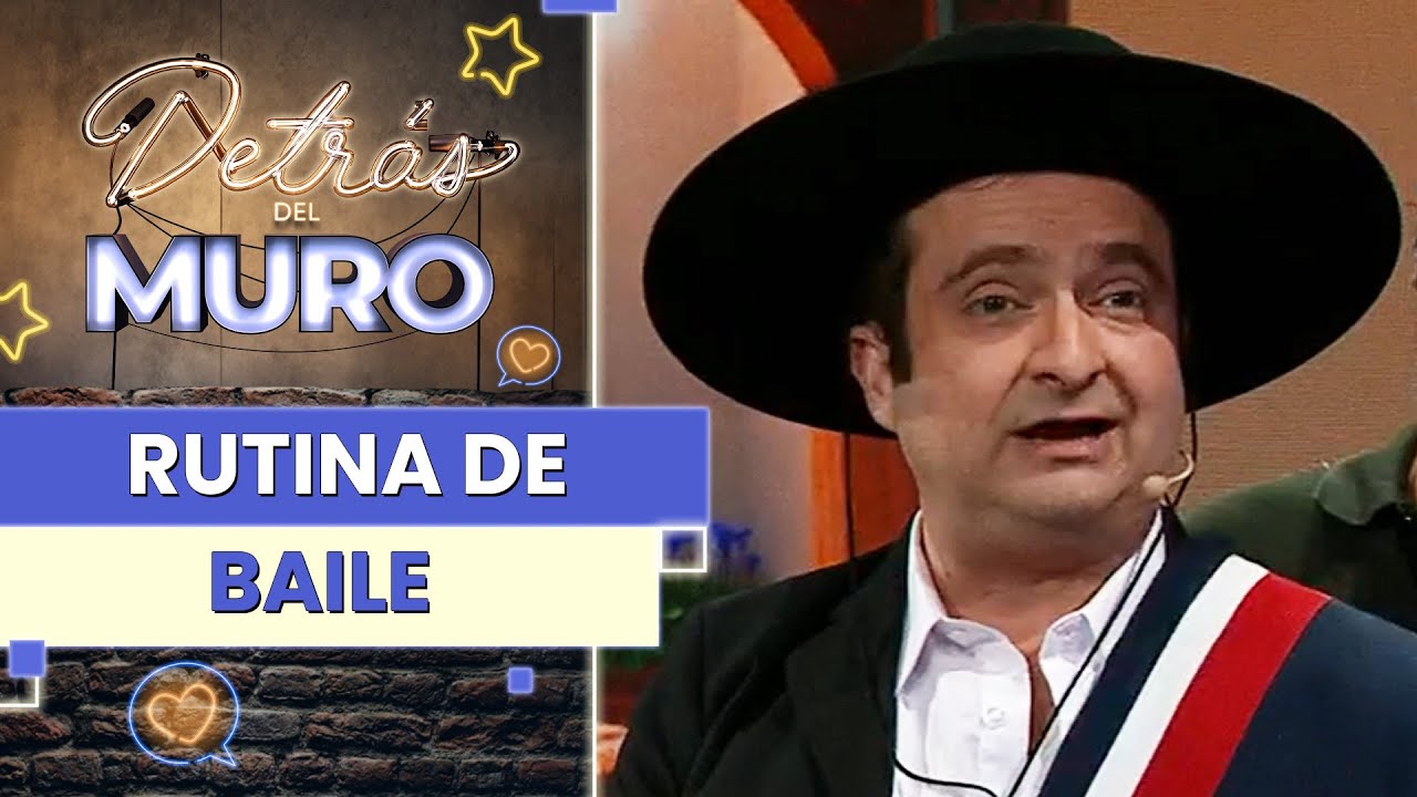 &iquest;LO VAN A RETAR?😱 Huaso Toto lleg&oacute; a dirigir rutina de baile en Detr&aacute;s Del Muro 🧱