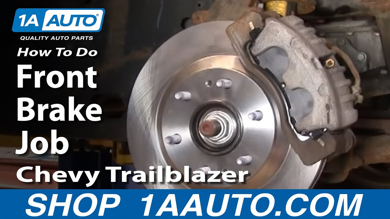 How to Replace Front Brakes 02-05 Chevy Trailblazer