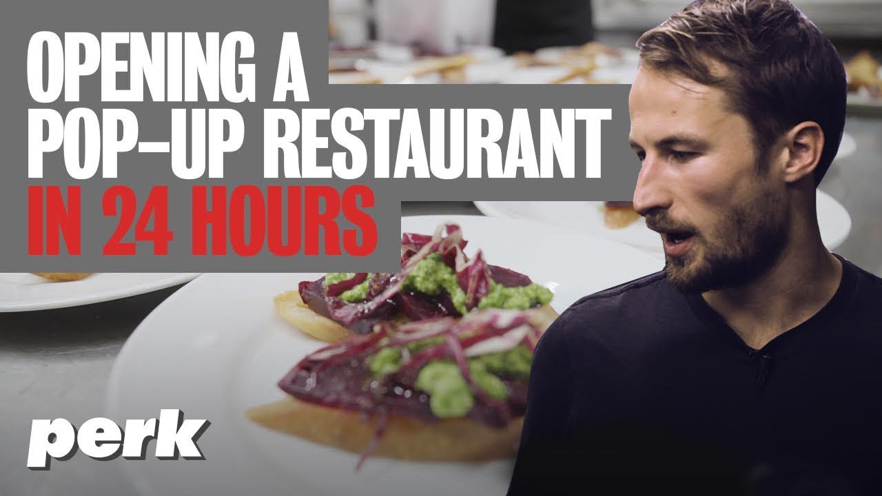 Opening A Pop Up Restaurant In 24 Hours | PerkLife Ep 9