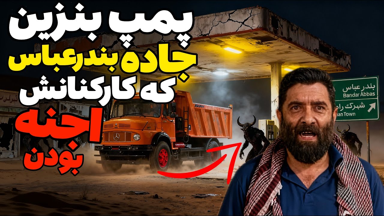 داستان ترسناک:پمپ بنزین جاده بندرعباس که کارکنانش اجنه بودن