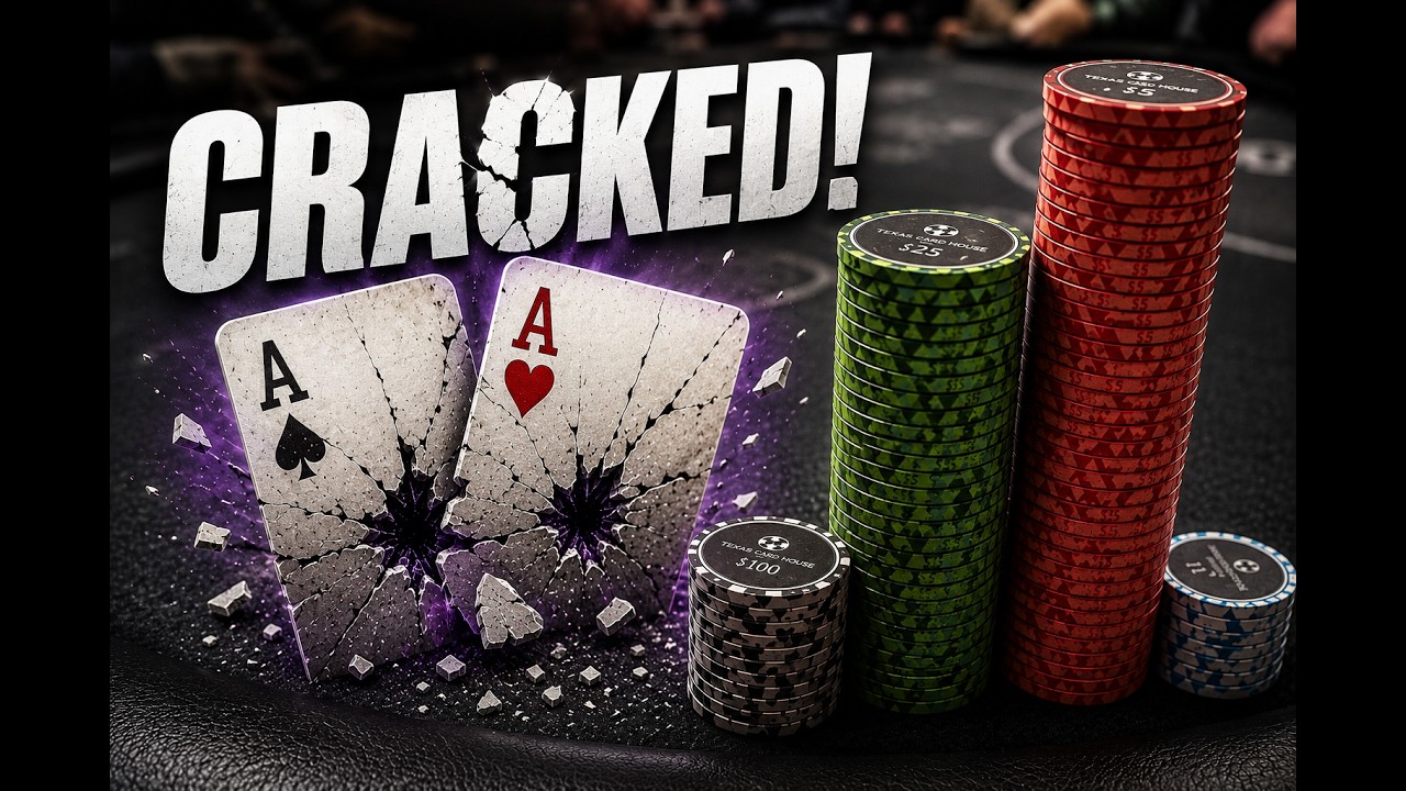 We Crack Aces TWICE in HUGE Pots | Poker Vlog