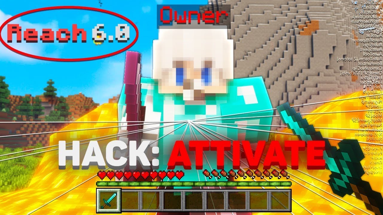 TROLLO IL NUOVO OWNER di CORALMC con LE HACK nelle BEDWARS!