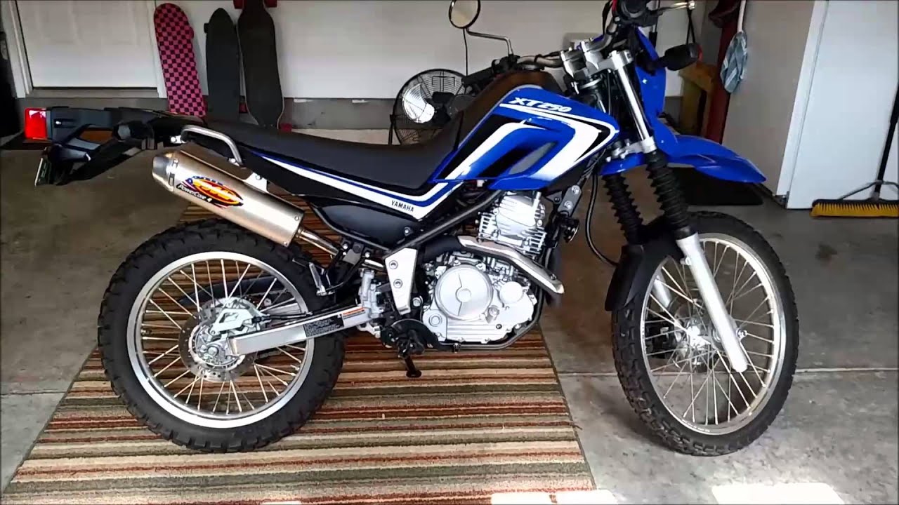 2014 Yamaha XT250 FMF Powercore 4 Muffler Install
