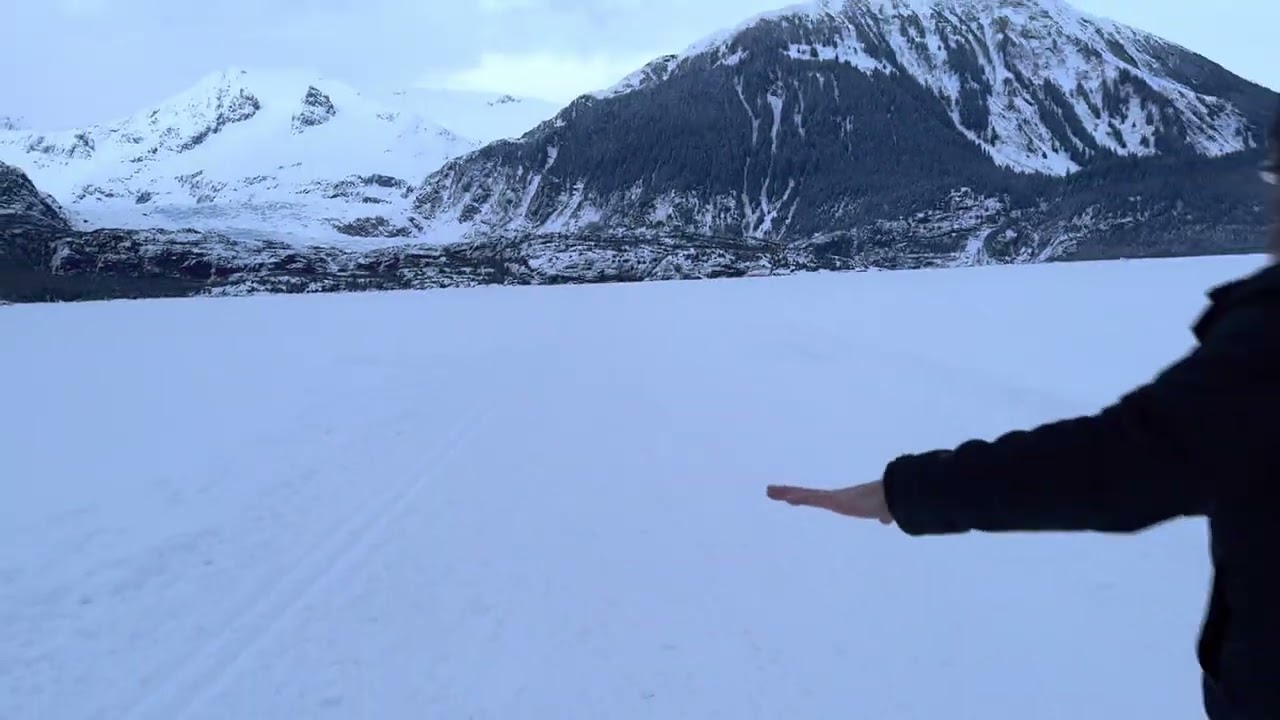 Nordic Ski Loop on Mendenhall Lake [Juneau, Alaska]