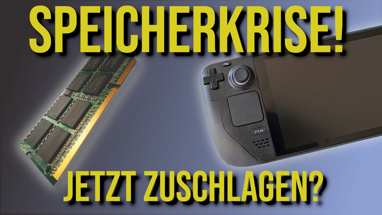 Speicherkrise - Jetzt einen Gaming Handheld kaufen?