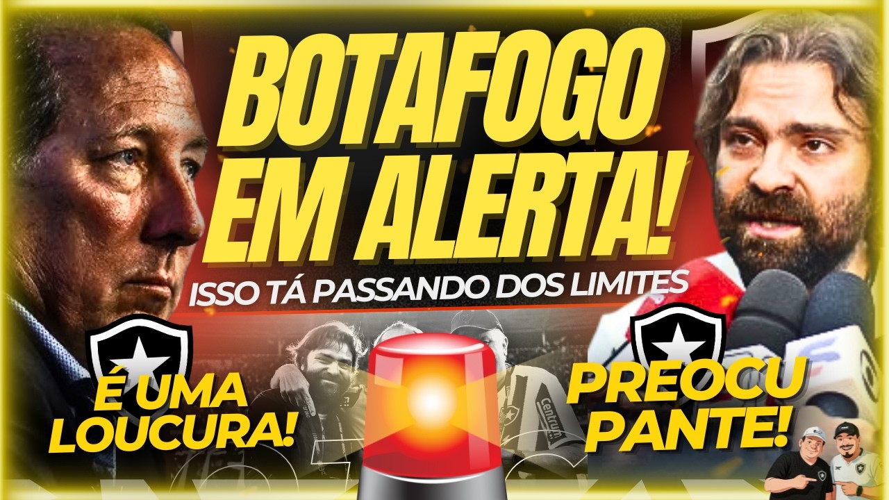 🚨🚨ALERTA TOTAL! ENTENDA O RISCO REAL QUE AMEAÇA O FUTURO DO BOTAFOGO! DECISÃO TEM QUE SER TOMADA!