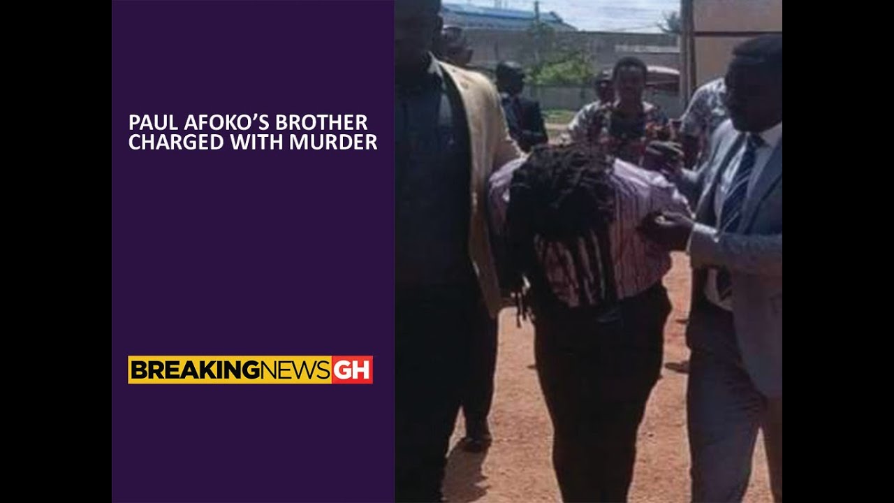 Paul Afoko&rsquo;s brother charged with MURDER