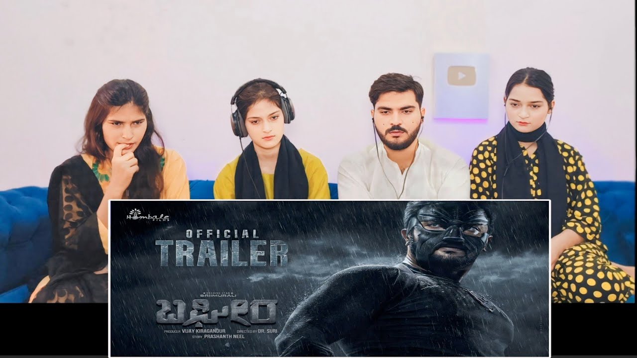 Bagheera Kannada Official Trailer Reaction !Sriimurali , Prashanth Neel | Hombale Films