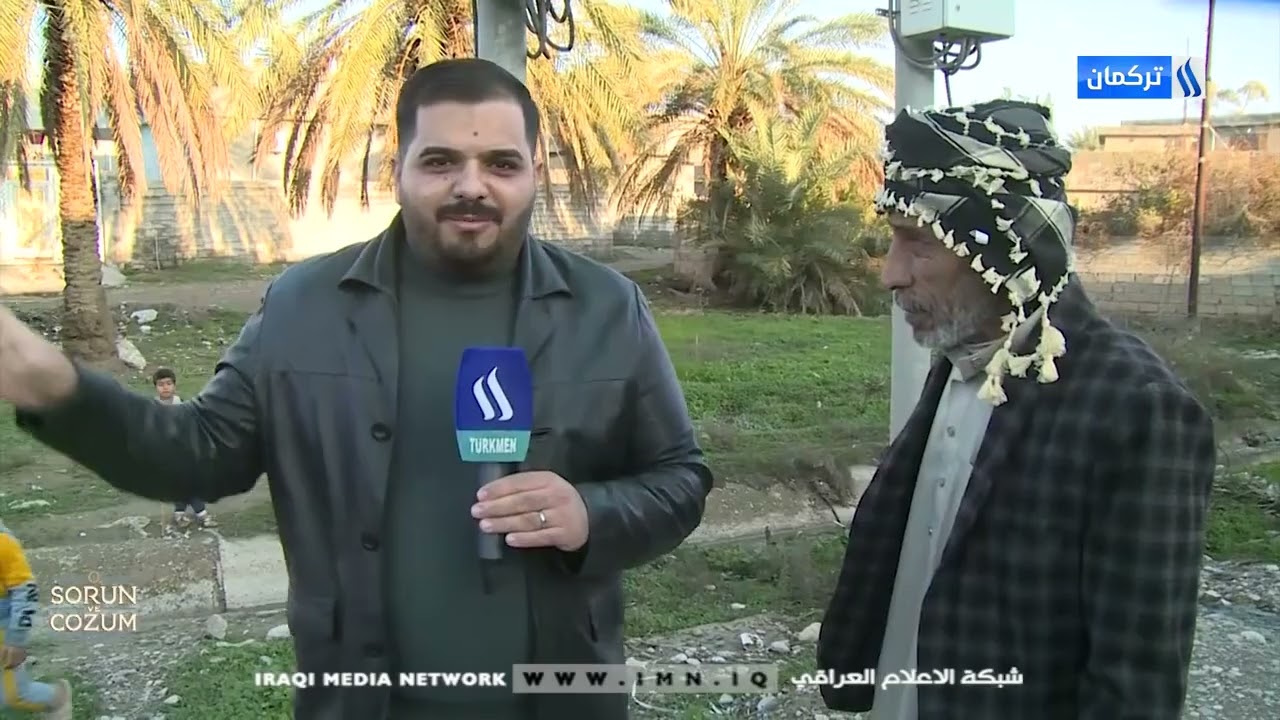 المعانات الخدمية في قرية براوجلي قناة العراقية التركمانية الفضائية الاعلامي حسين توركيش