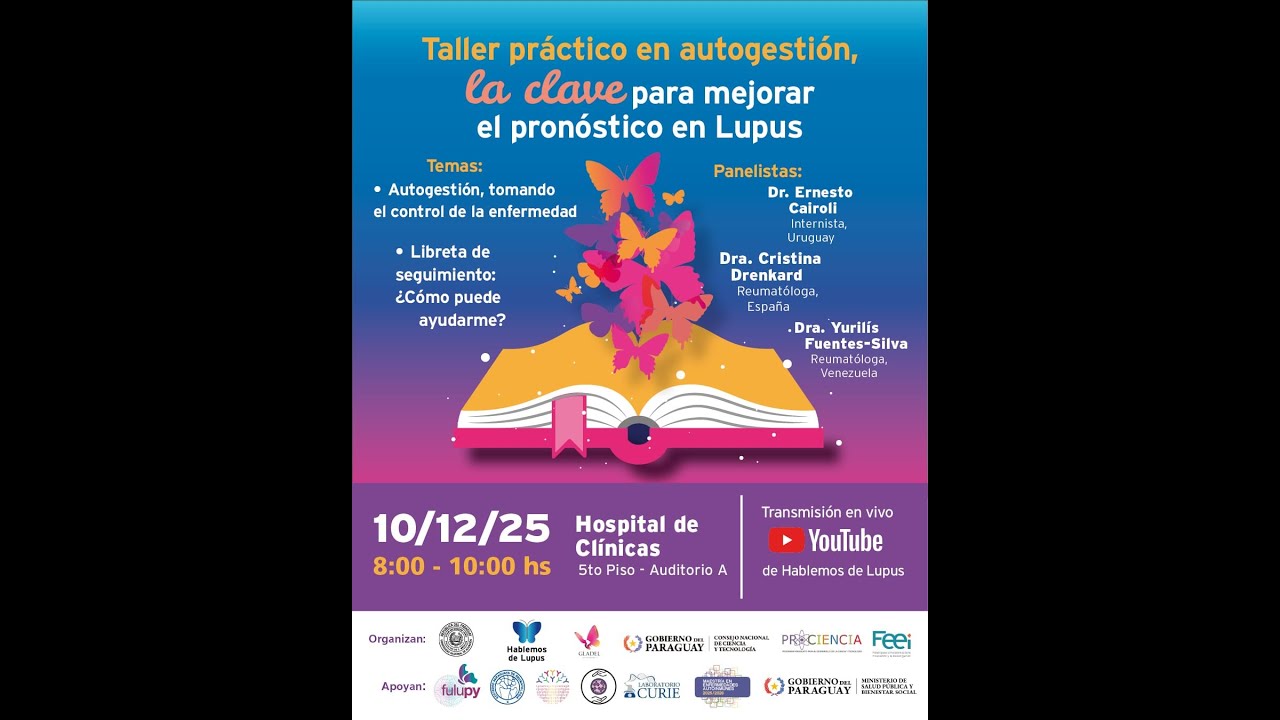 Taller práctico en autogestión, la clave para mejorar el pronóstico en Lupus