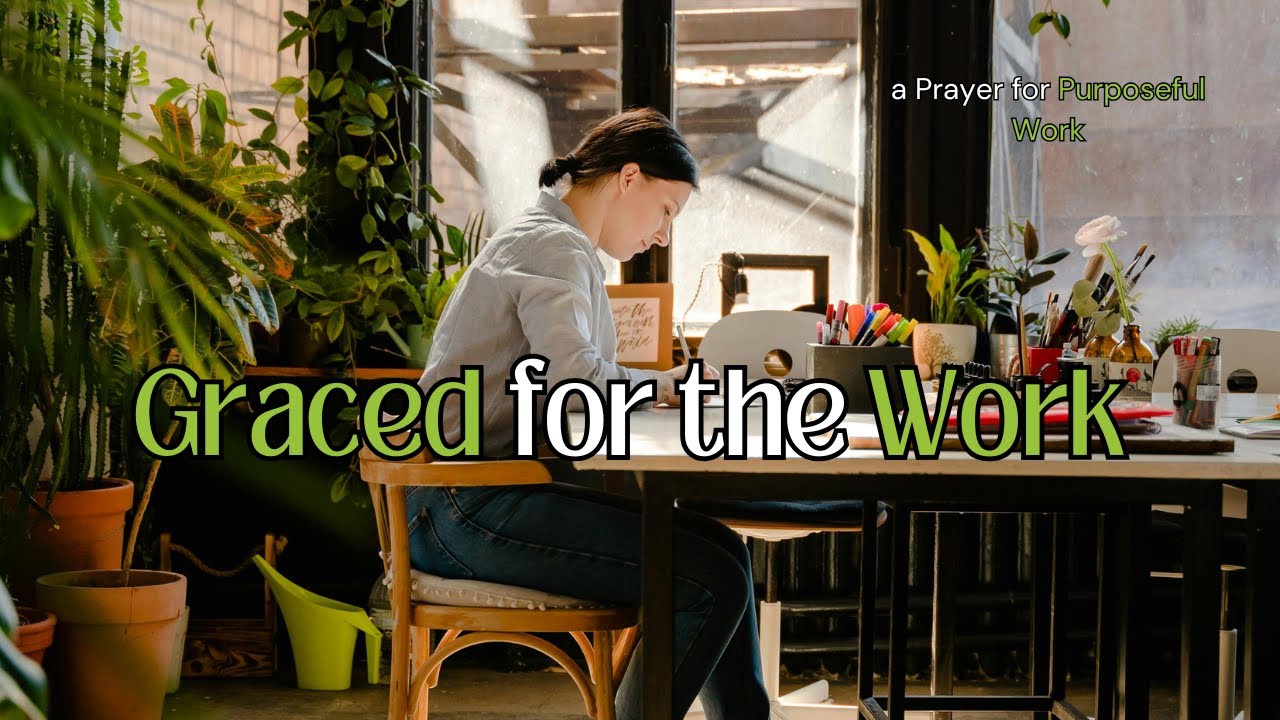 Choosing God's Glory Over Hustle Culture | Prayer for Purposeful Work | a Proverbs 31 Prayer