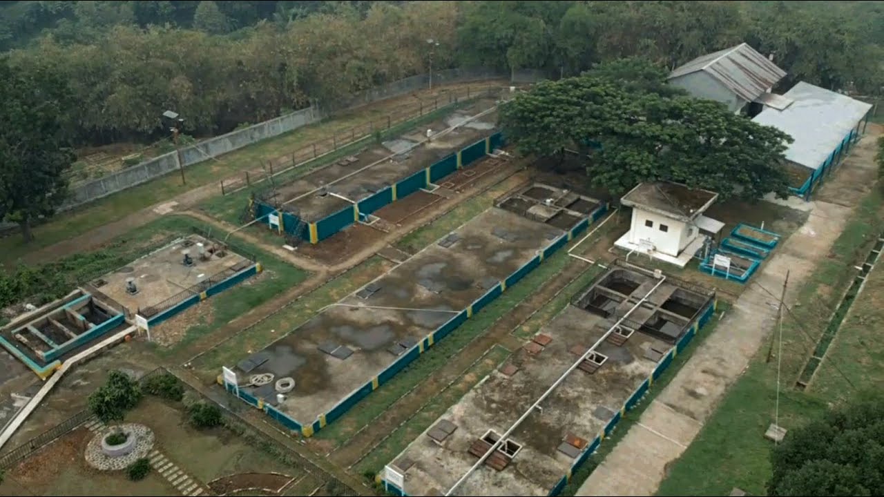Pengolahan Lumpur Tinja di IPLT  Kota Depok