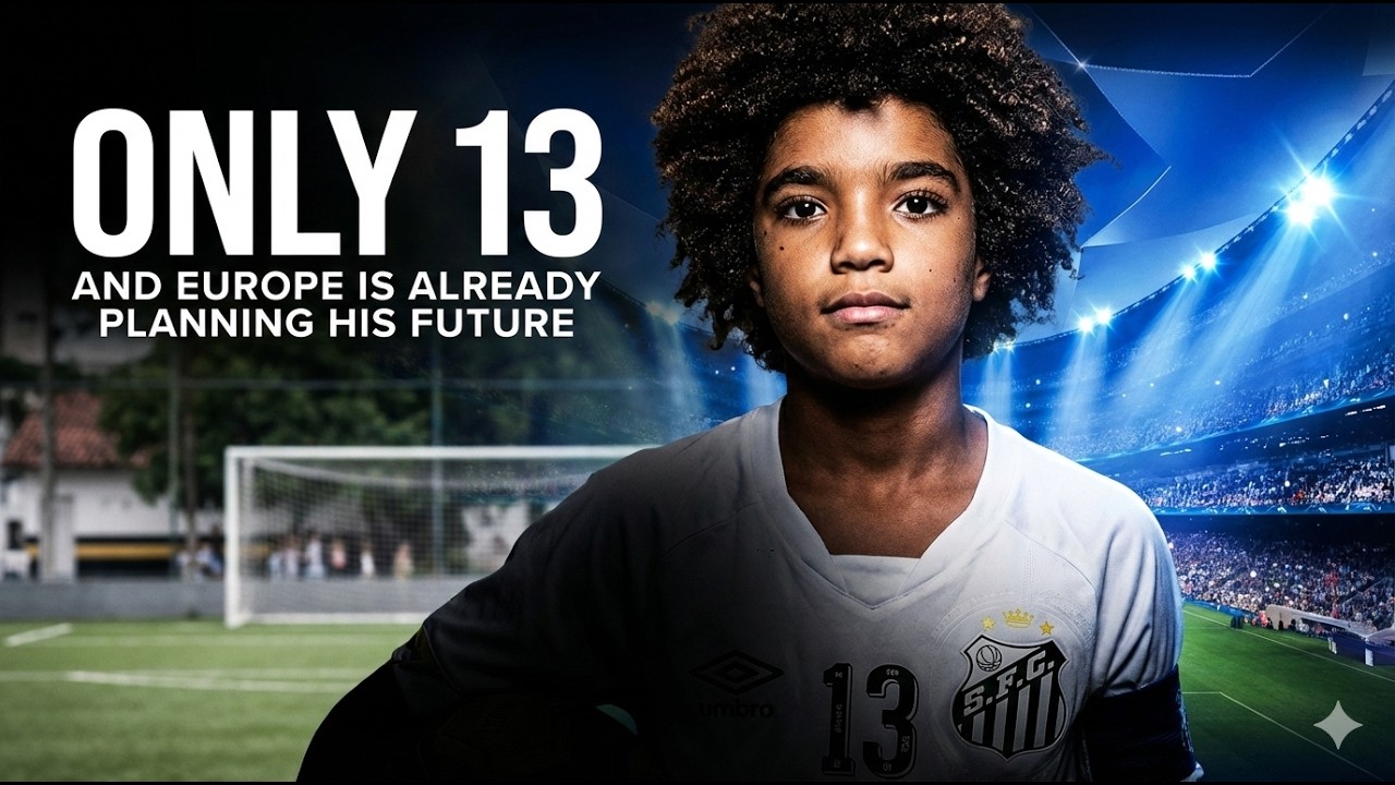 The 13 YEAR OLD Santos PRODIGY Europe Is WATCHING Very CLOSELY