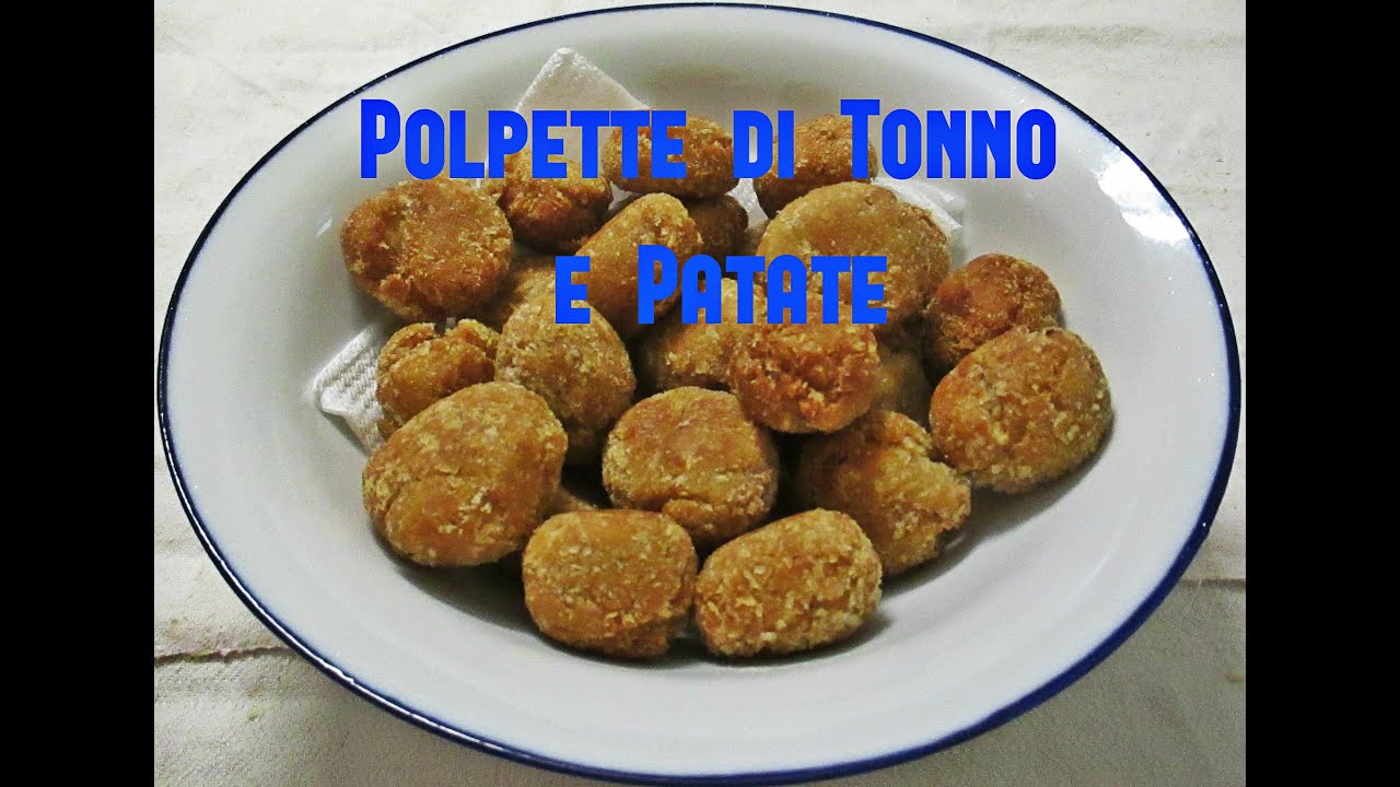Polpette di Tonno e Patate Bimby TM5