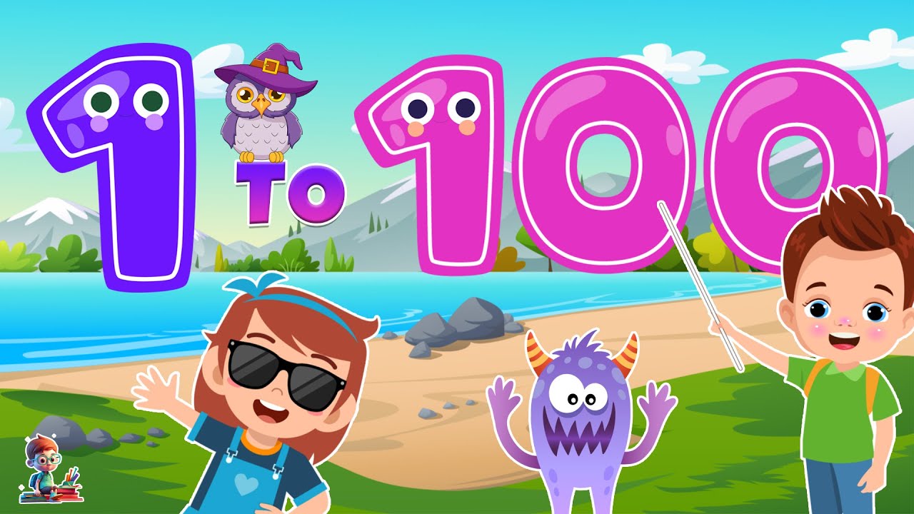 Let's Count 1 to 100 Song | Number Song | Kid's Songs