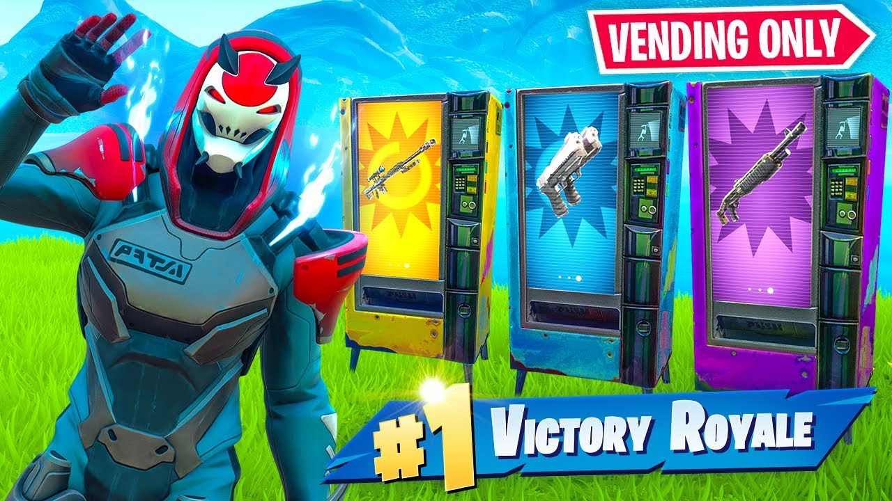 VENDING MACHINE *ONLY* Challenge In Fortnite!