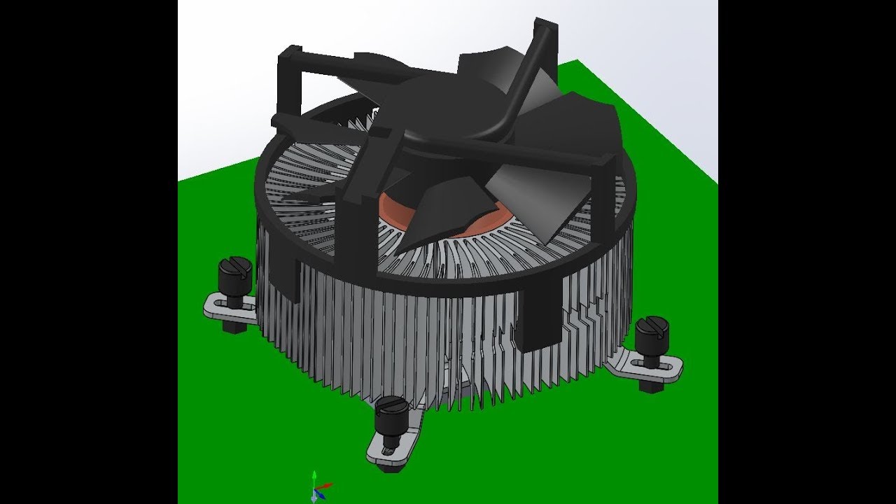 [易富迪科技 EFD Corp.] FloTHERM XT Training for CPU Cooler