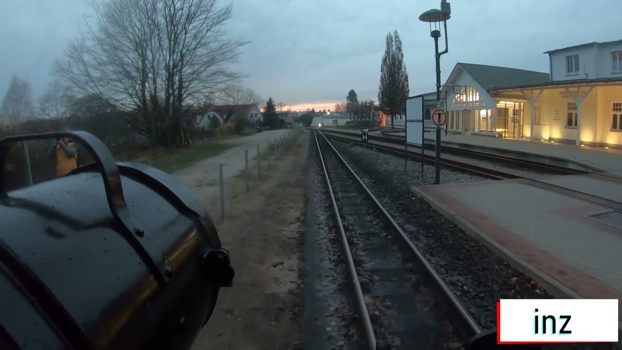 Lokmitfahrt beim Rasenden Roland / Teil 2 / von Binz nach Putbus
