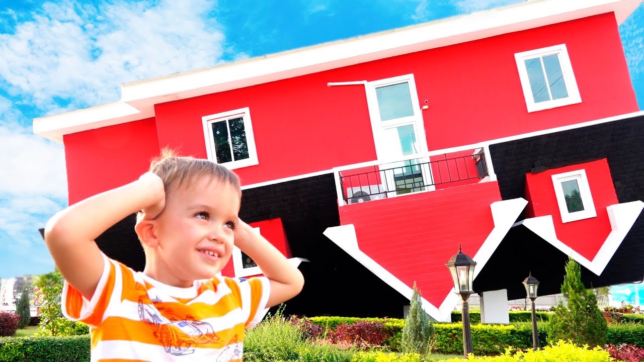 Vlad e Nikita novo Playhouse para crian&ccedil;as