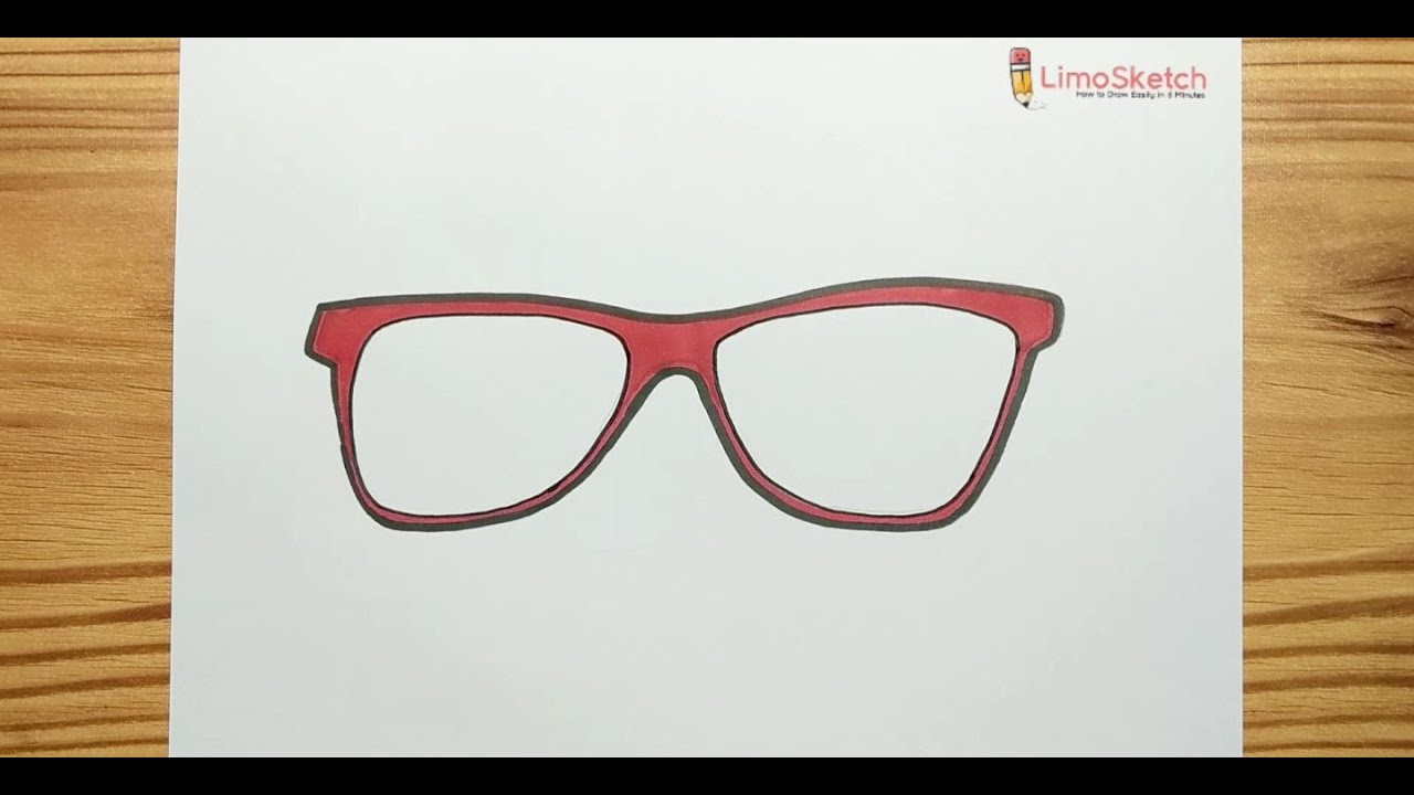 HOW TO DRAWING WAYFARER GLASSES