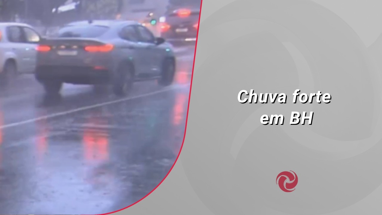 Chuva forte em BH