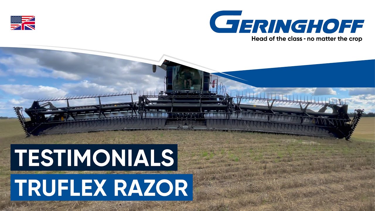 Geringhoff TruFlex Razor I Testimonials