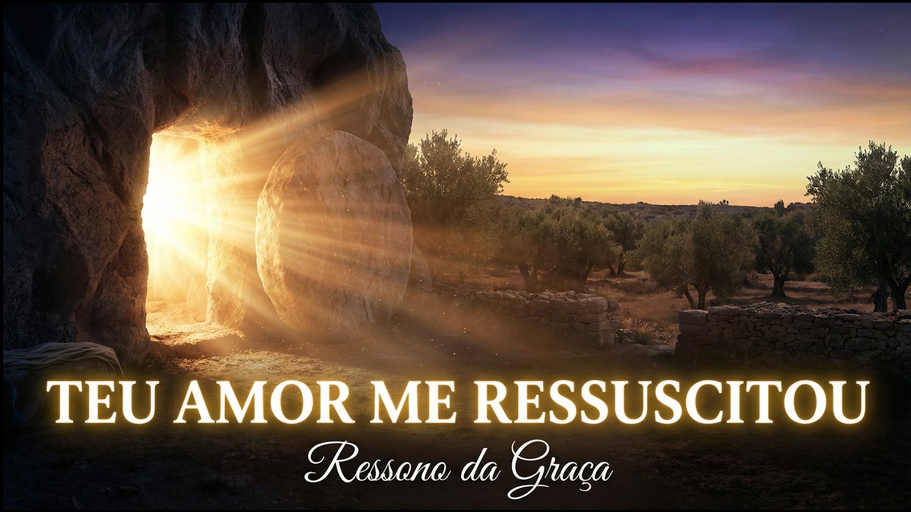 Teu Amor Me Ressuscitou - Música de Páscoa | Louvor Sobre a Cruz e Ressurreição