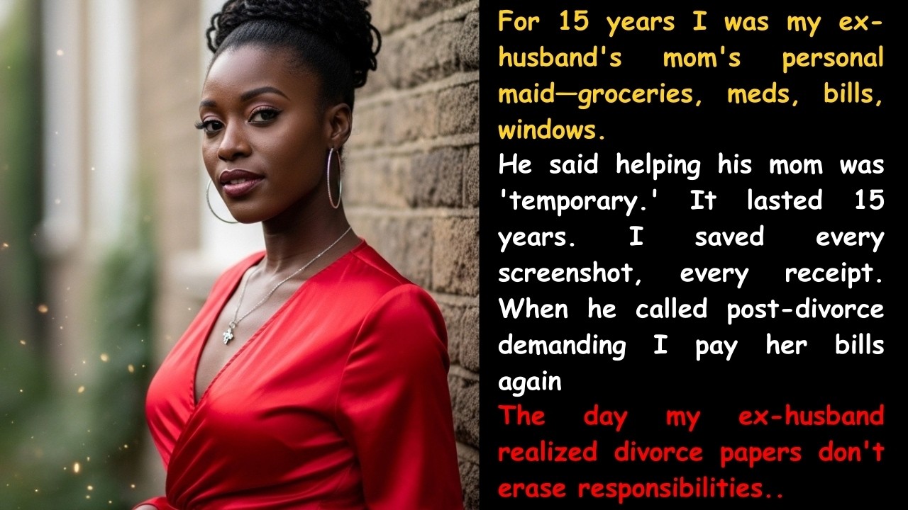 15 Years of Silent Suffering: I Paid His Mom's Bills & Cleaned Her Windows While He Lied About Money