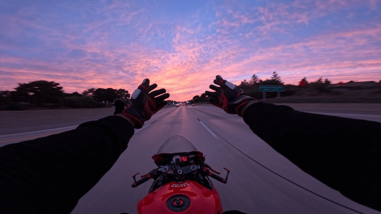her final goodbye | Sunset Ride GSXR 750