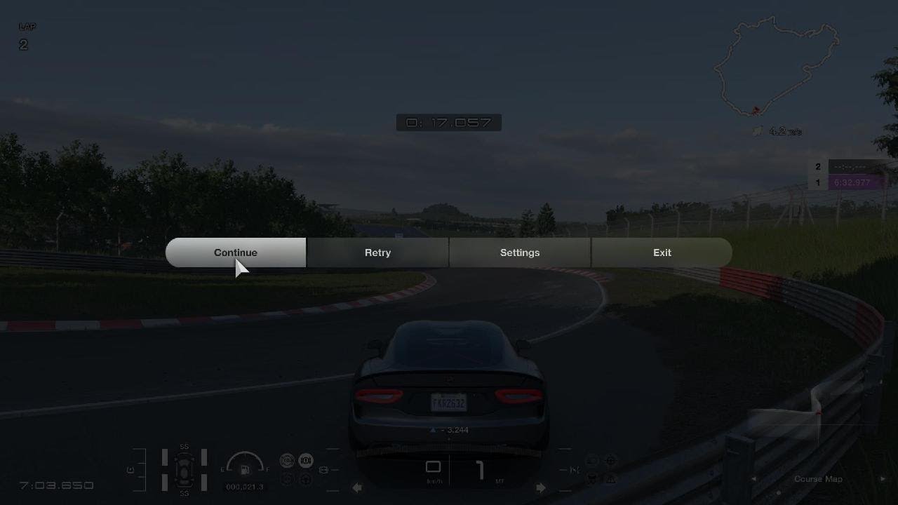 Viper GTS 2013 on the Ring, crash in last section .