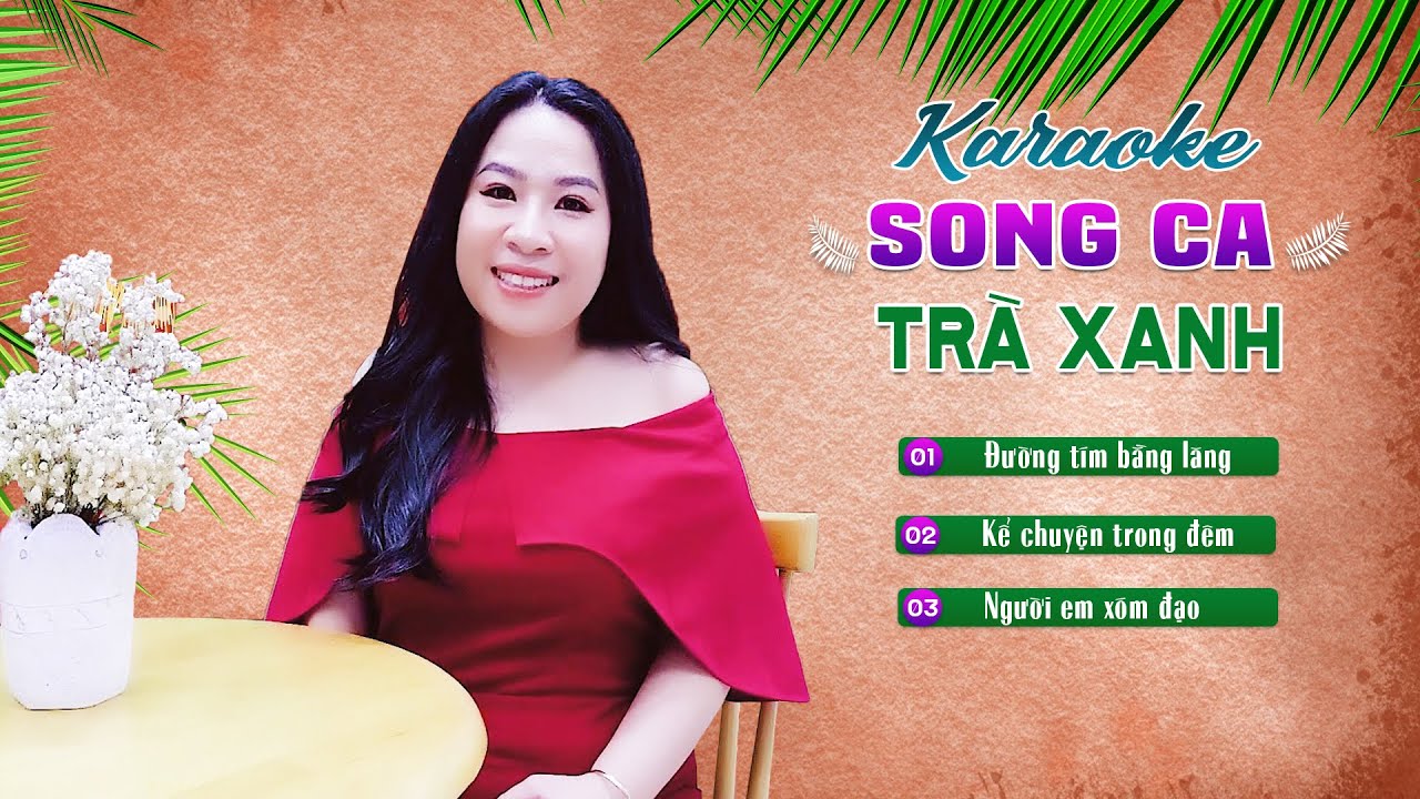LK Karaoke Song Ca THIẾU GIỌNG NAM Hay Nhất Tuyển Chọn | Đường Tím Bằng Lăng - Kể Chuyện Trong Đêm