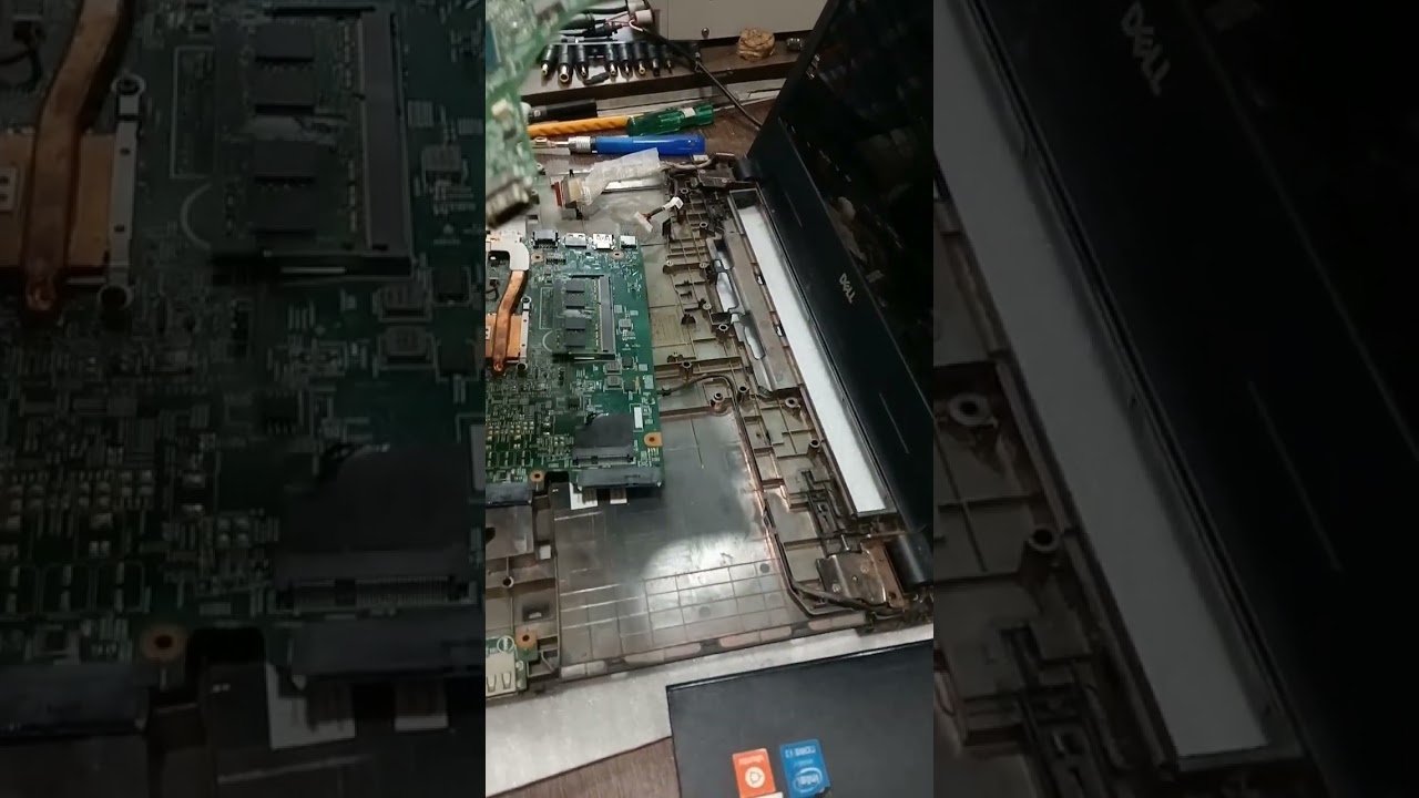 how to Dell 3542 i3 motherboard replace