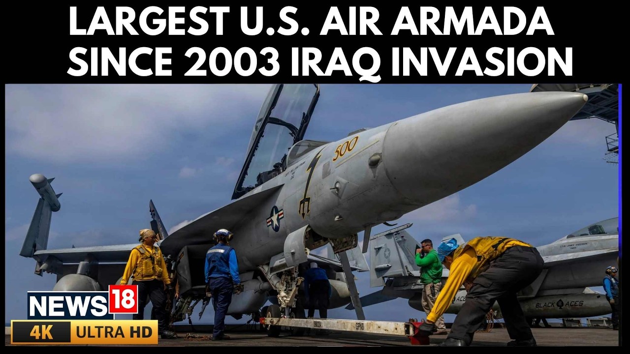 US Deploys Biggest Air Force in Middle East Since 2003 | US Iran War | Trump | Khamenei | N18G