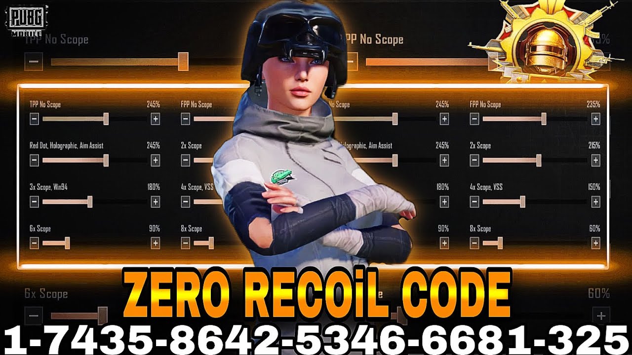 PUBG 4.0 UPDATE SENSITIVITY CODE | PUBG SENSITIVITY SETTINGS 2025 | PUBG BEST SENSITIVITY SETTINGS