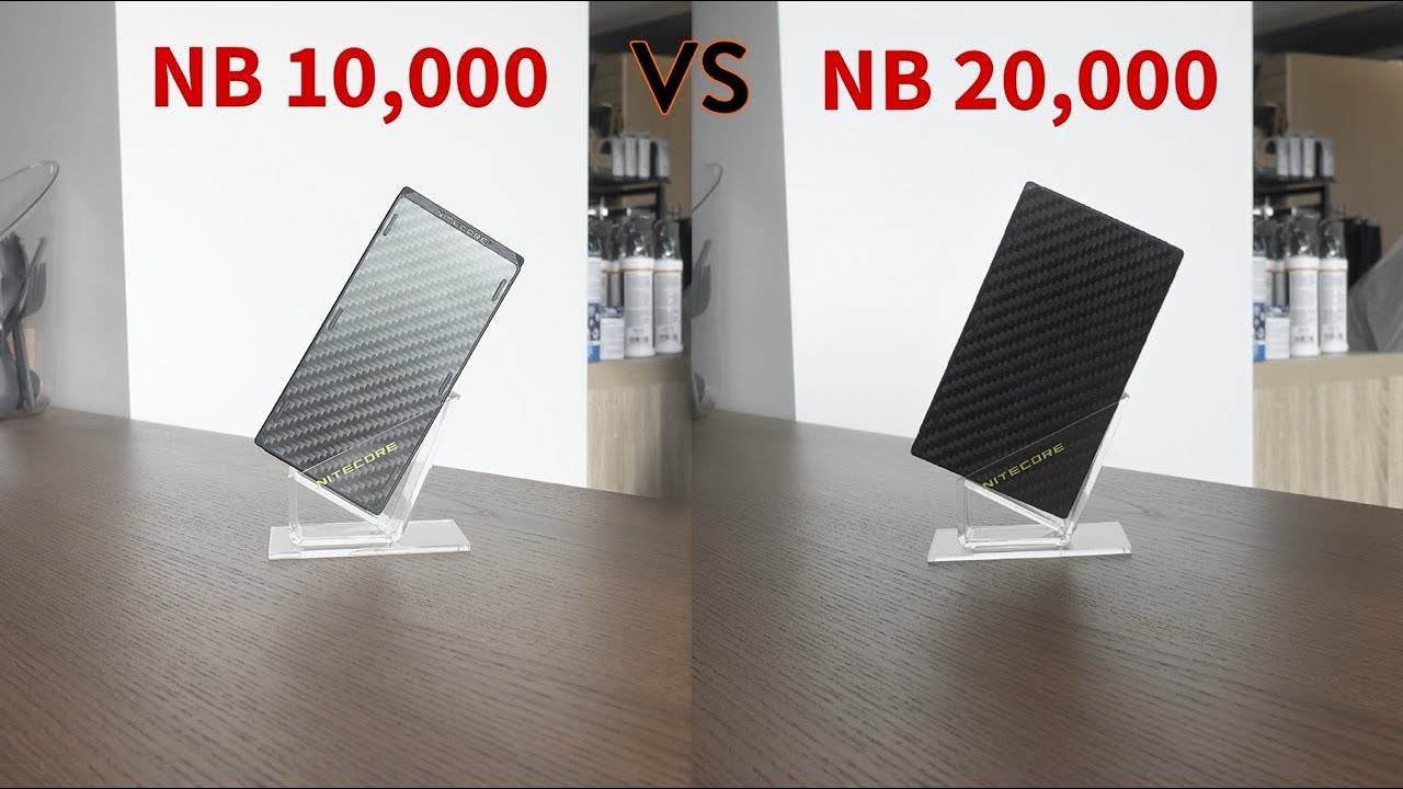 Don't Underestimate Your Power Needs | Nitecore NB 10K Vs NB 20K Comparison