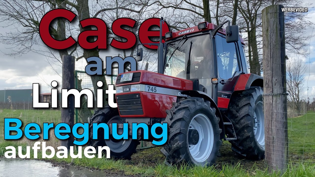 Obsthof Raddatz - Case 745XLA Plus am Limit I mehr geht nicht! I Beregnung aufbauen 2020 I Probelauf