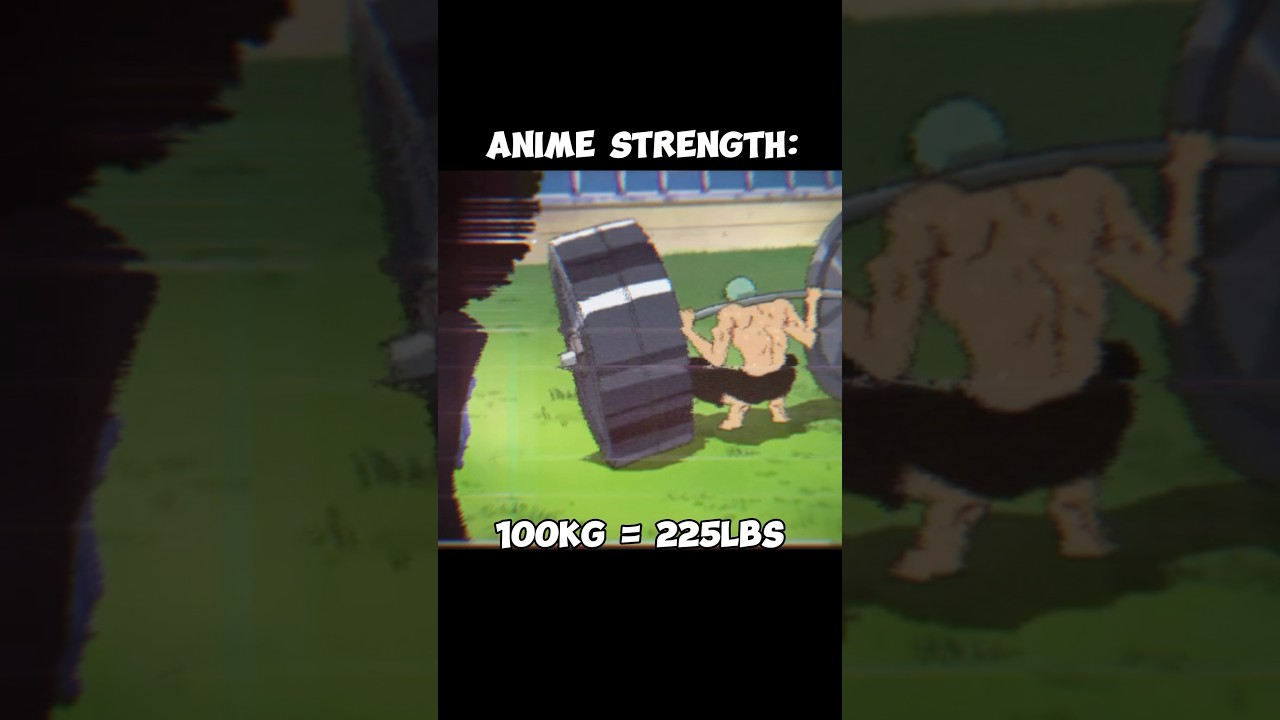HUMAN VS. ANIME STRENGTH COMPARISON!!? 😳☠️