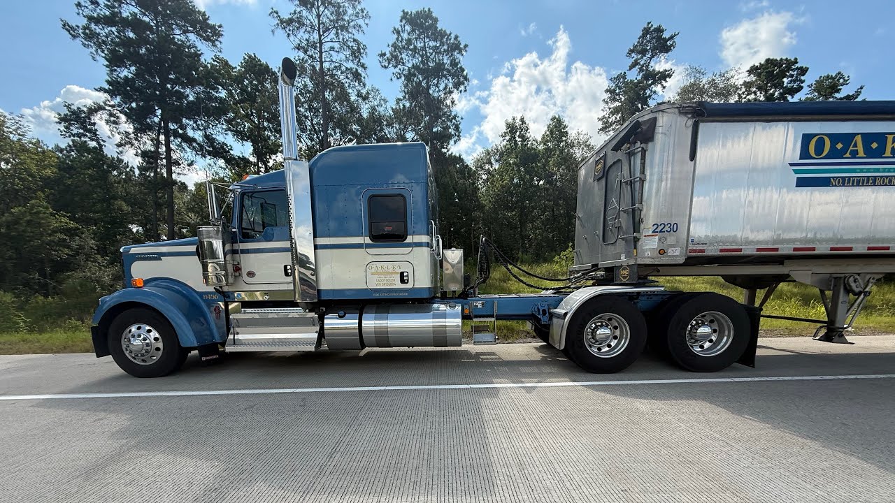 Выделенный заезд на моем Kenworth W900 Oakley 2025 года выпуска