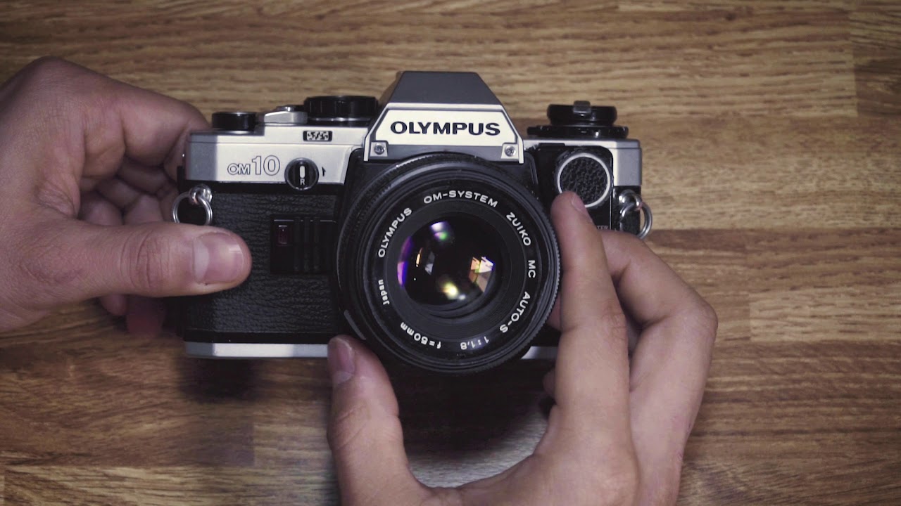 Cámara analógica OLYMPUS OM-10 (review en español)